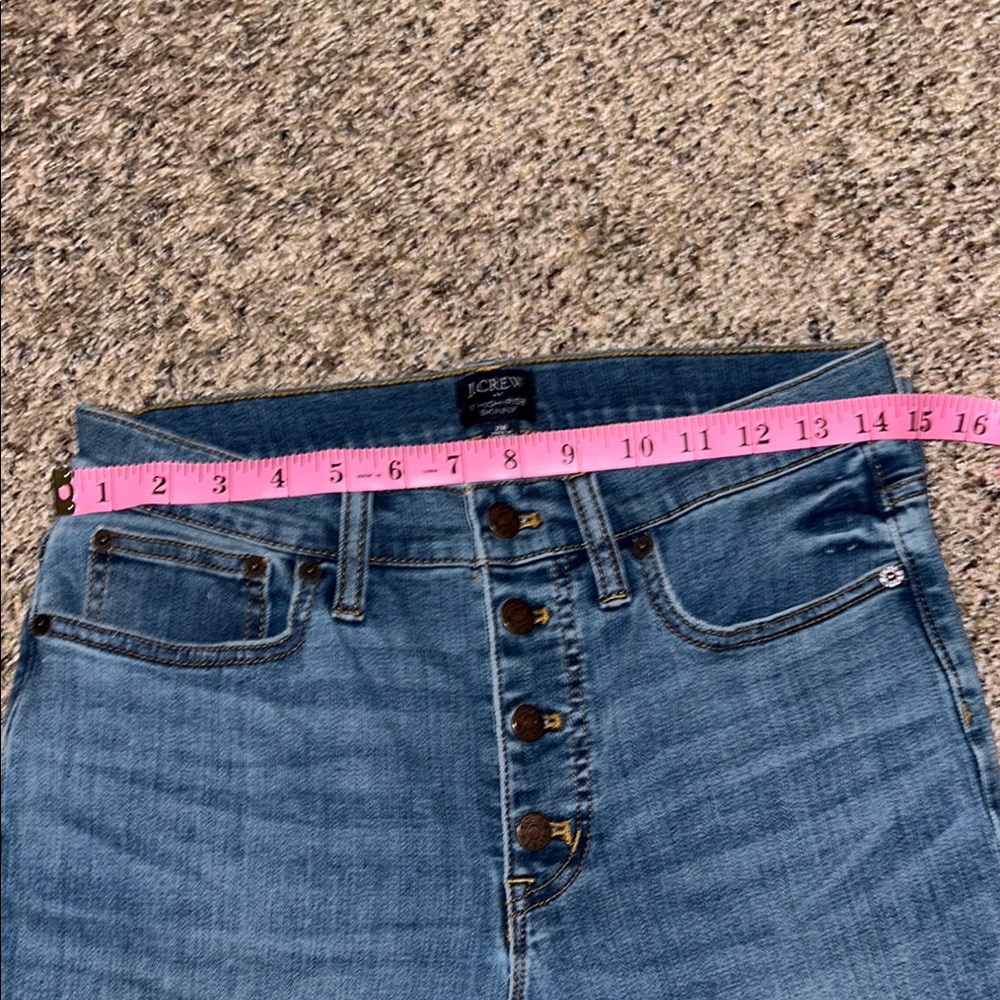 J. Crew 9" High Rise Skinny - Picture 6 of 9